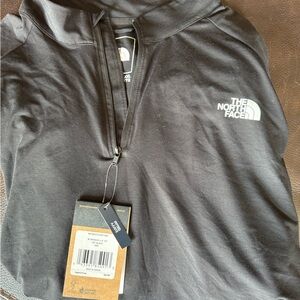 The North Face Black Half-Zip Sweatshirt
